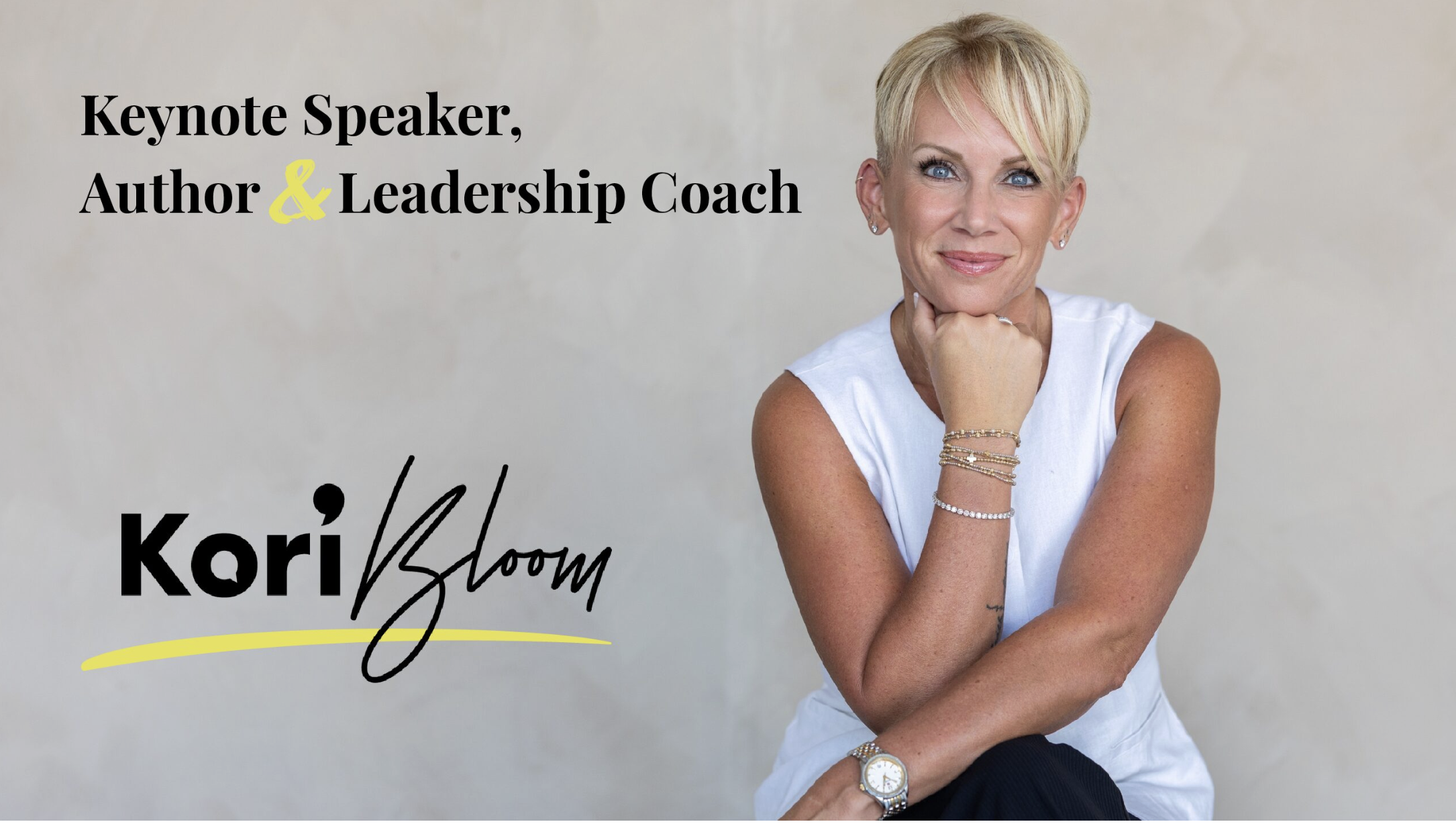 Book Kori Bloom | Speaker Kit & Inquiry