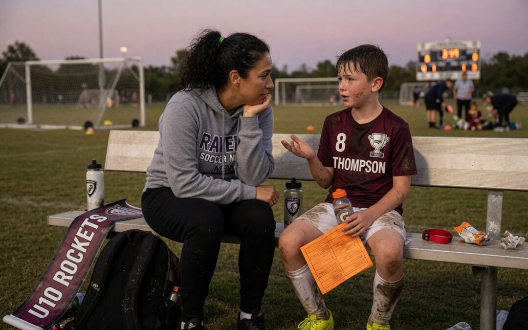 Raising resilient kids by talking through wins and losses after the game
