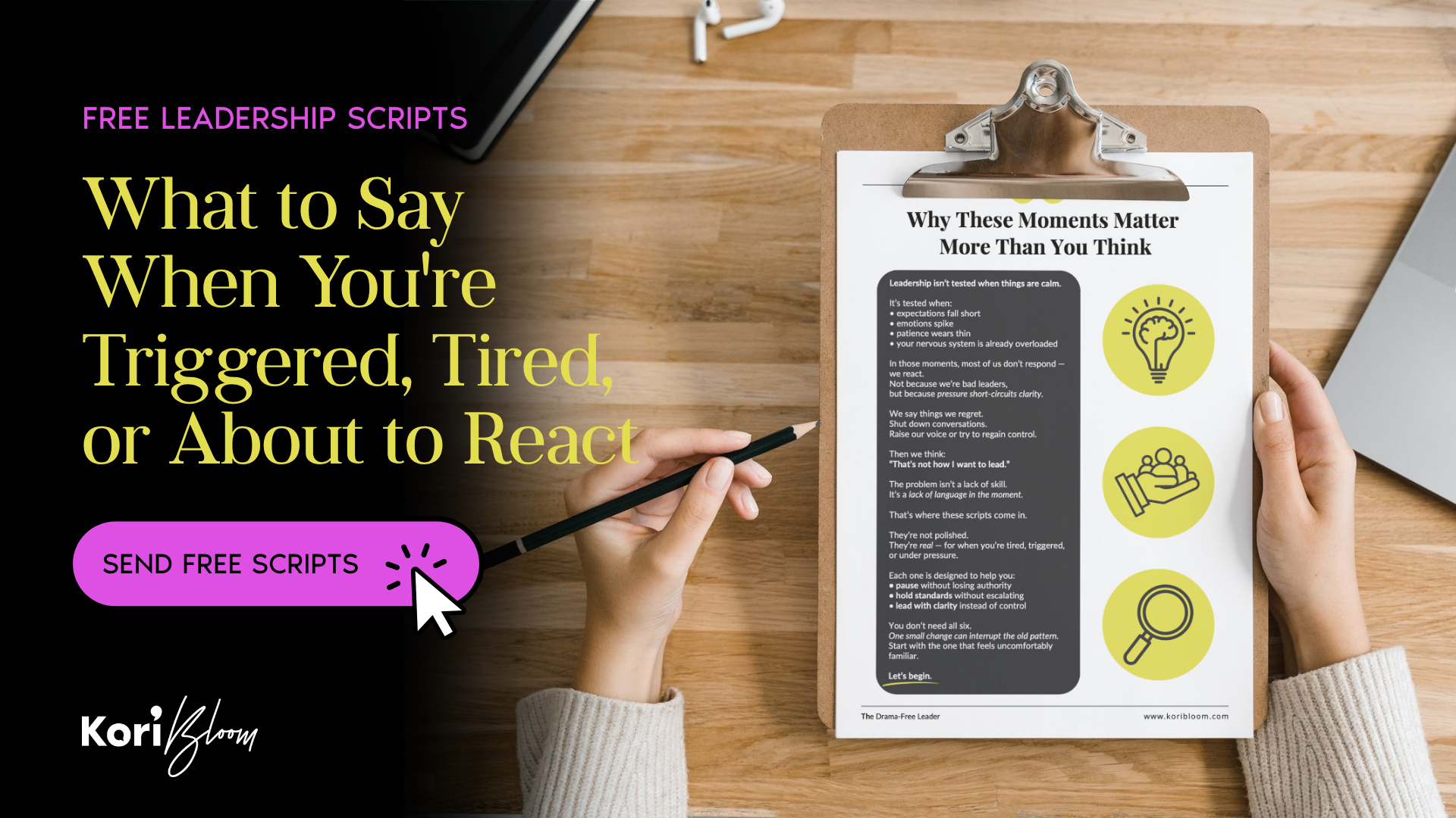 free leadership scripts