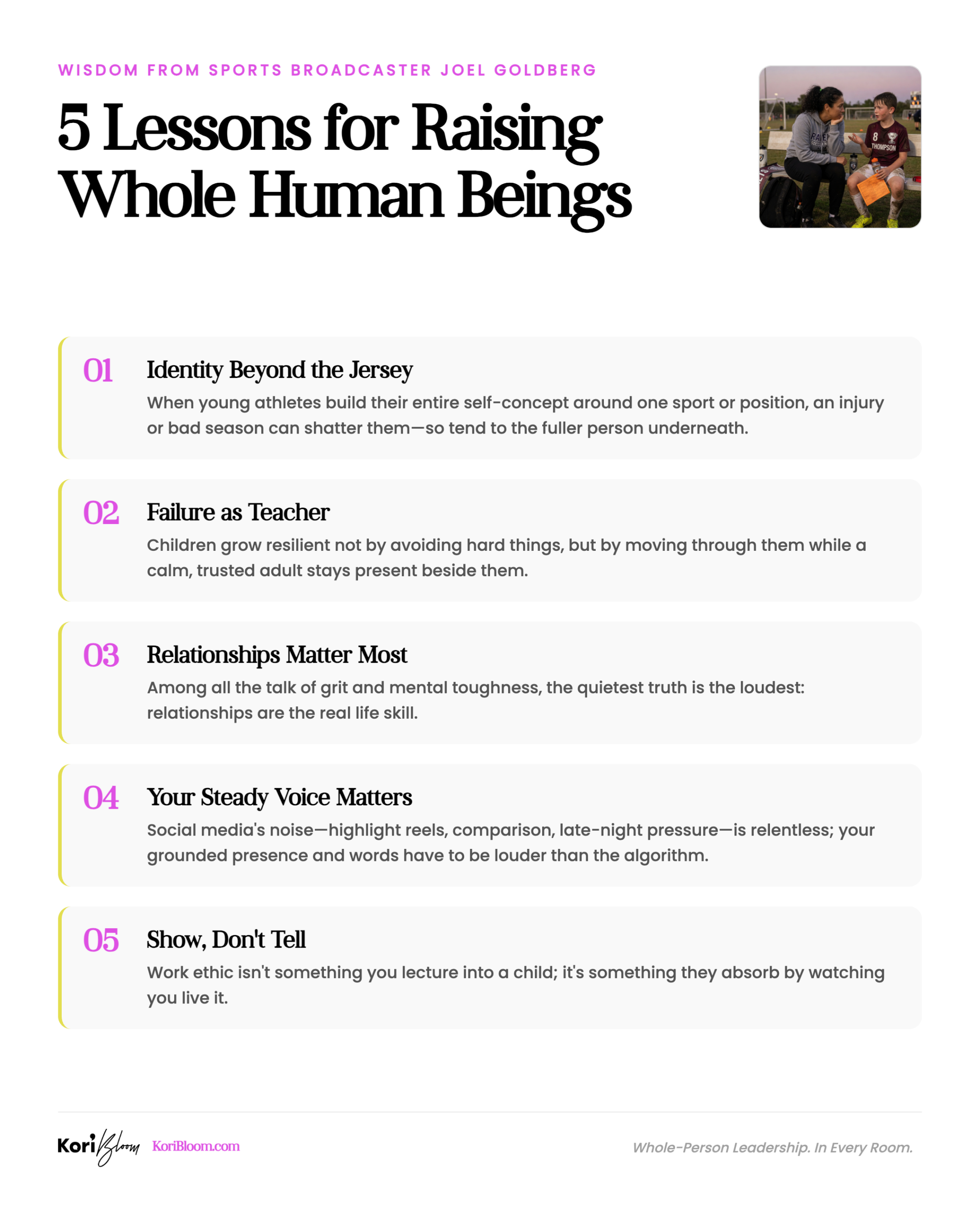 5 Powerful Lessons from Sports Broadcaster Joel Goldberg